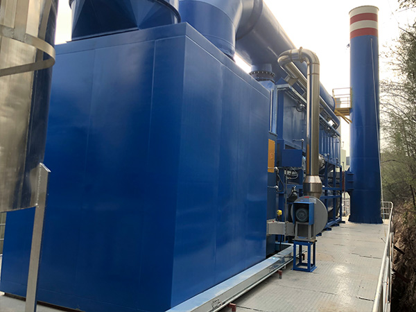 Chemical industry exhaust gas filter
