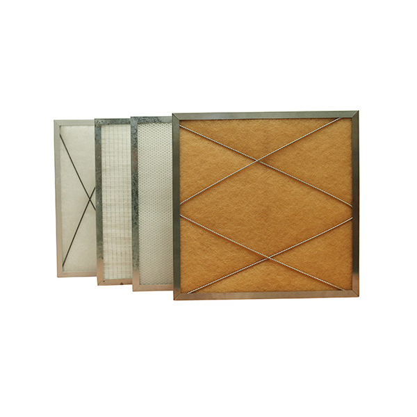 Plate-type high-temperature resistant medium-effect filter