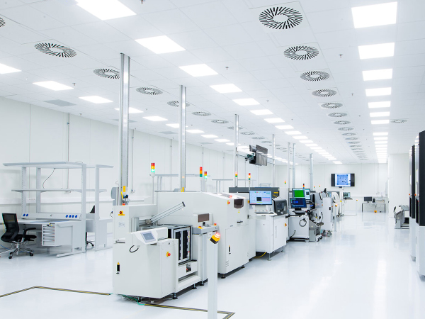 Clean room for chemical production industry